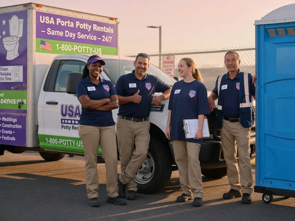 Porta Potty Rental company in Modesto, CA