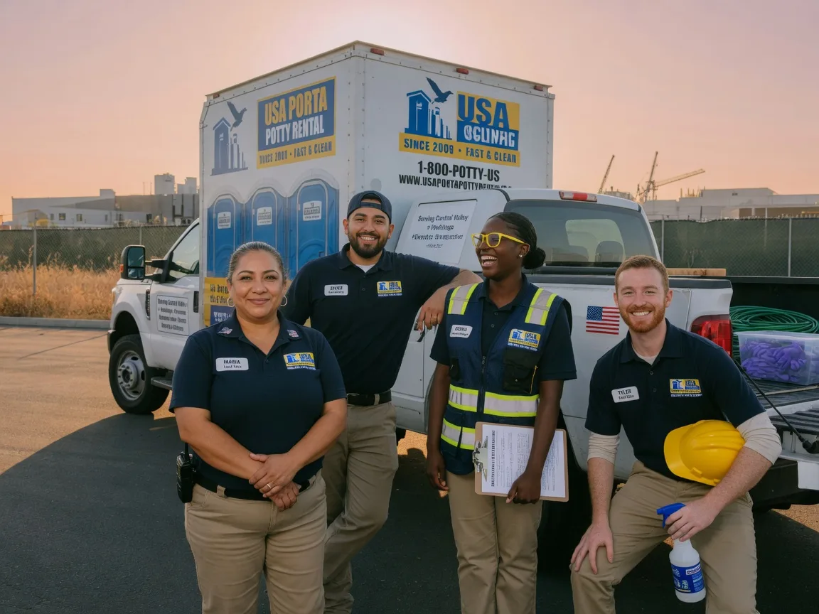 Portable Toilet Rental company in Modesto, CA