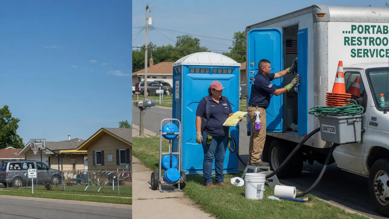 Portable Toilet Rental in Modesto, CA near me